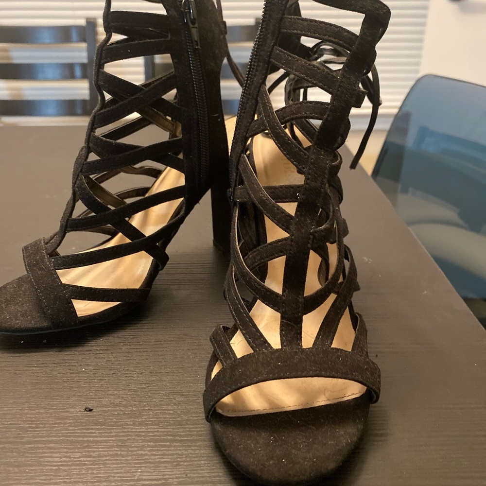 Charolette Russe Black Heels